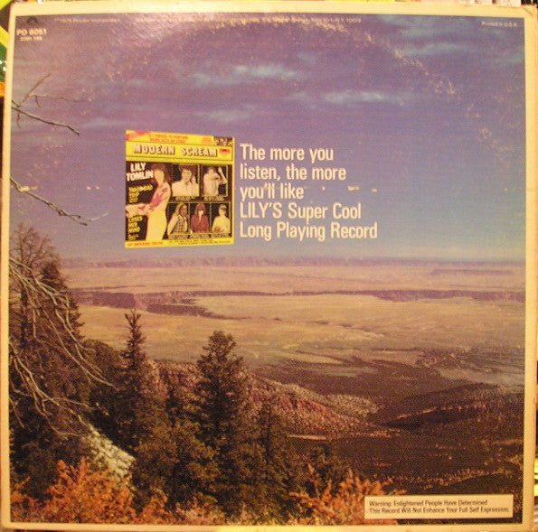 Lily Tomlin : Modern Scream (LP, Album, PRC)