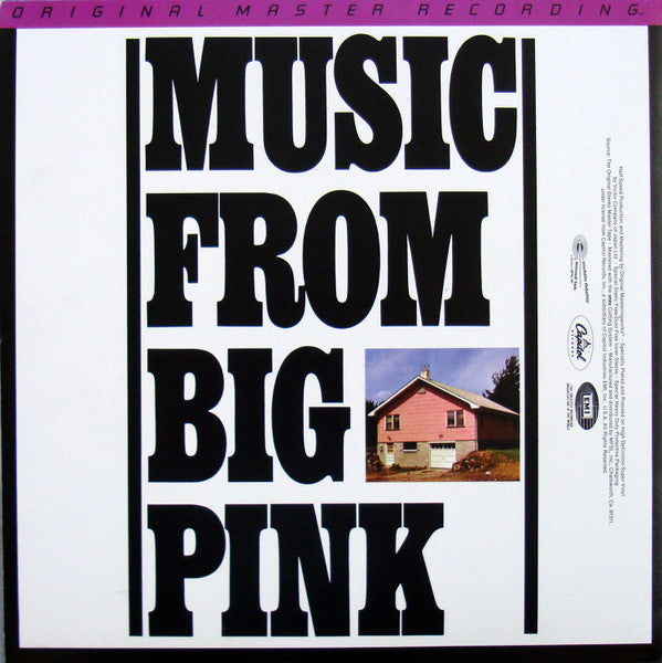 The Band : Music From Big Pink (LP, Album, RE, RM, Gat)