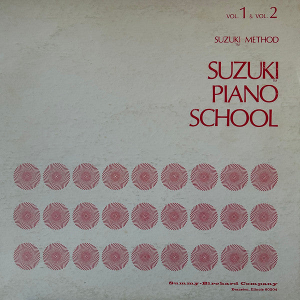 Meiko Miyazawa : Suzuki Piano School: Suzuki Method, Vol. 1 & Vol. 2 (LP)