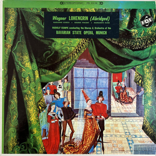 Richard Wagner - Rudolf Kempe : Lohengrin (Abridged) (LP, Album)