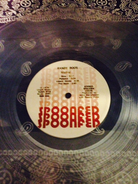 Randy Roos : Mistral (LP, Album, Cle)