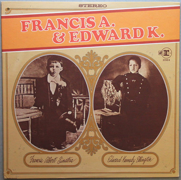 Francis Albert Sinatra* & Edward Kennedy Ellington* : Francis A. & Edward K. (LP, Album, Pit)