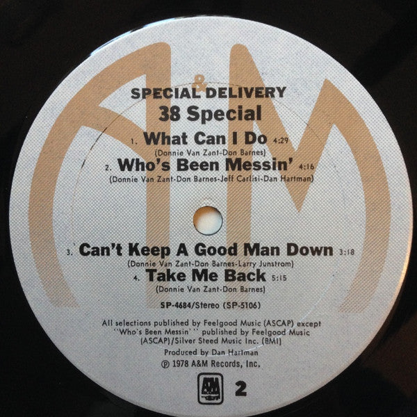 38 Special (2) : Special Delivery (LP, Album, Ter)