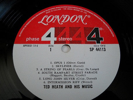 Ted Heath And His Music : Swing Is King Vol 2 (LP, Album)