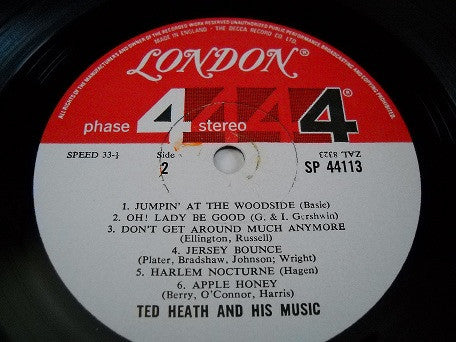 Ted Heath And His Music : Swing Is King Vol 2 (LP, Album)