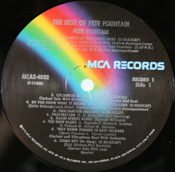 Pete Fountain : The Best Of Pete Fountain (2xLP, Comp, RE)
