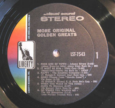 Various : More Original Golden Greats (LP, Comp)