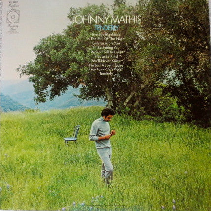 Johnny Mathis : Tenderly (LP, Album, RE)