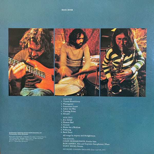 Back Door : Back Door (LP, Album, Promo)