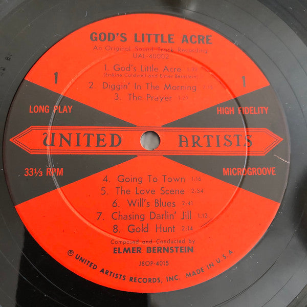Elmer Bernstein : God's Little Acre (LP)