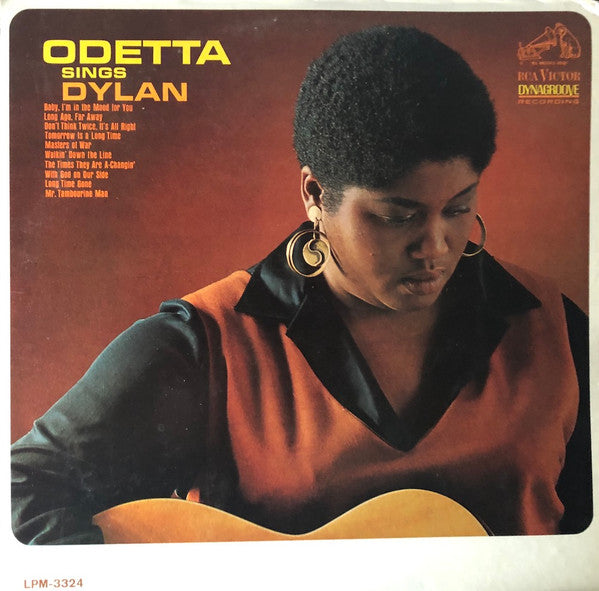 Odetta : Odetta Sings Dylan (LP, Album, Mono, Roc)