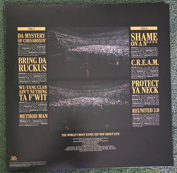 Wu-Tang Clan : Enter the Wu-Tang (36 Chambers) - Live from the N.Y. State of Mind Tour at Climate Pledge Arena (LP, Ltd, Ran)