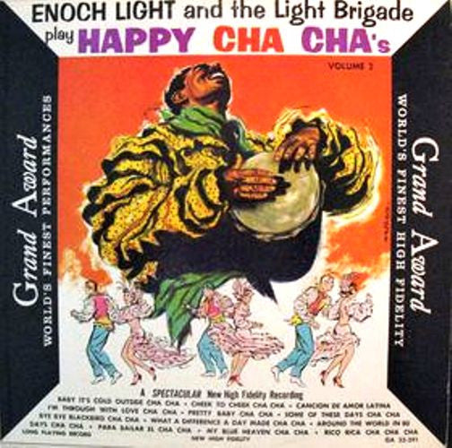 Enoch Light And The Light Brigade : Play Happy Cha Cha's Volume 2 (LP, Album)