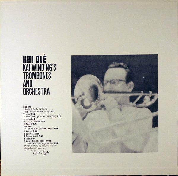 Kai Winding's Trombones And Orchestra* And Orchestra* : Kai Olé (LP, Album)