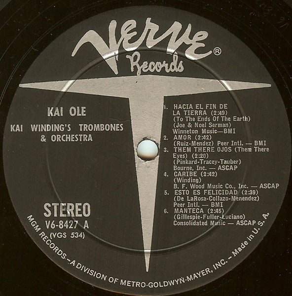 Kai Winding's Trombones And Orchestra* And Orchestra* : Kai Olé (LP, Album)