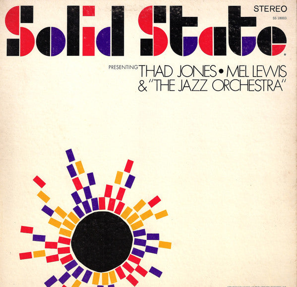 Thad Jones • Mel Lewis* & "The Jazz Orchestra"* : Presenting Thad Jones • Mel Lewis & "The Jazz Orchestra" (LP, Album, Gat)