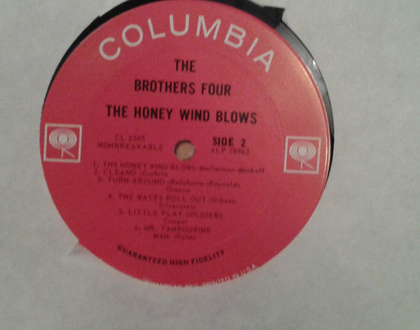 The Brothers Four : The Honey Wind Blows (LP, Album, Mono)