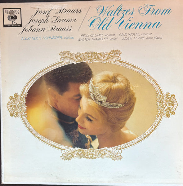 Josef Strauss*, Joseph Lanner*, Johann Strauss* : Waltzes From Old Vienna (LP, Album, Mono, Pit)