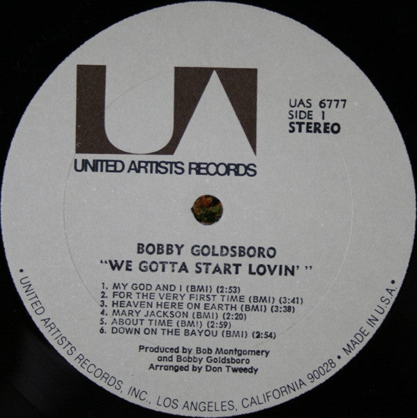 Bobby Goldsboro : Watching Scotty Grow (LP, Album, RE)