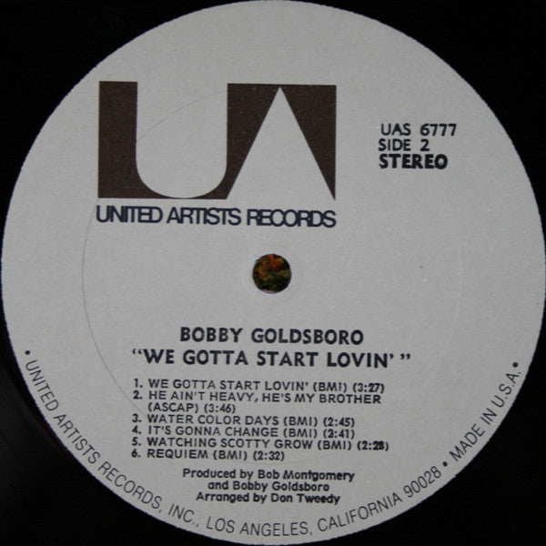 Bobby Goldsboro : Watching Scotty Grow (LP, Album, RE)