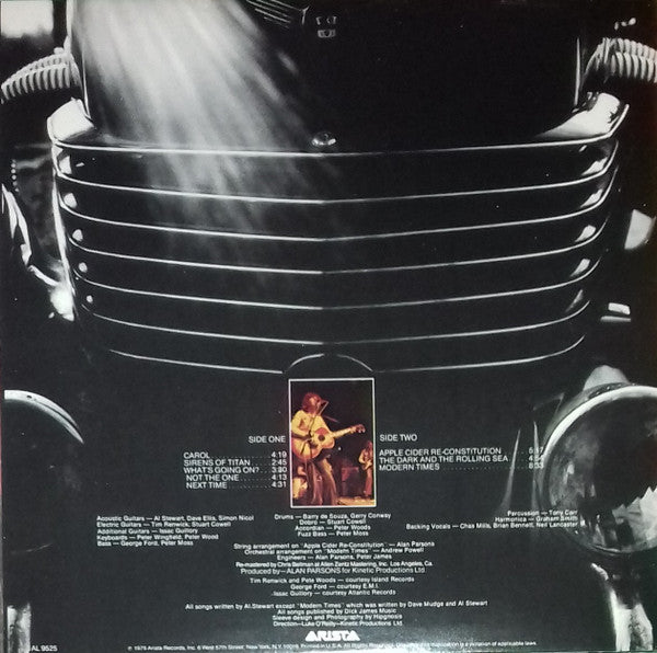 Al Stewart : Modern Times (LP, Album, RE)