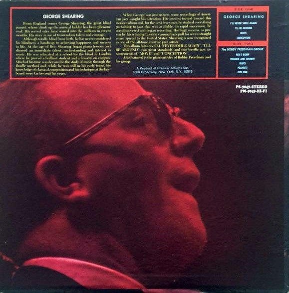 George Shearing / The Bobby Freedman Group* : It's Real George (LP, Album)