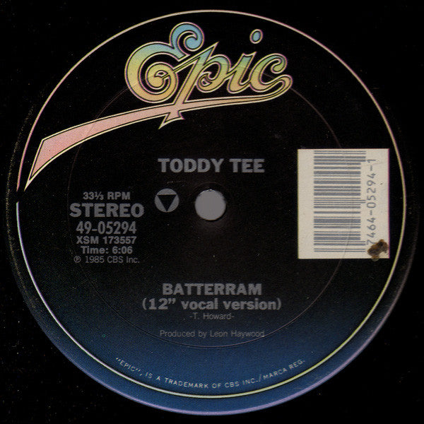 Toddy Tee : Batterram (12", Single)