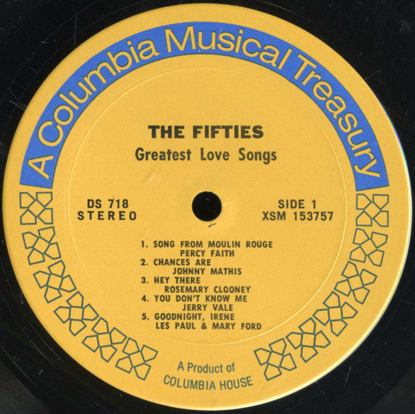 Various : The 50s Greatest Love Songs / The 50s Golden Hits To Remember (2xLP, Comp)