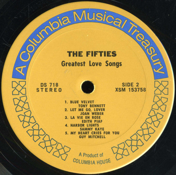 Various : The 50s Greatest Love Songs / The 50s Golden Hits To Remember (2xLP, Comp)