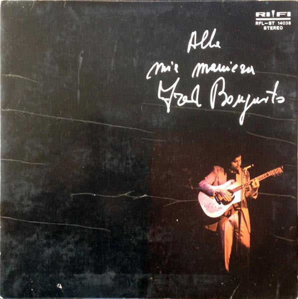 Fred Bongusto : Alla Mia Maniera (LP, Album, Gat)