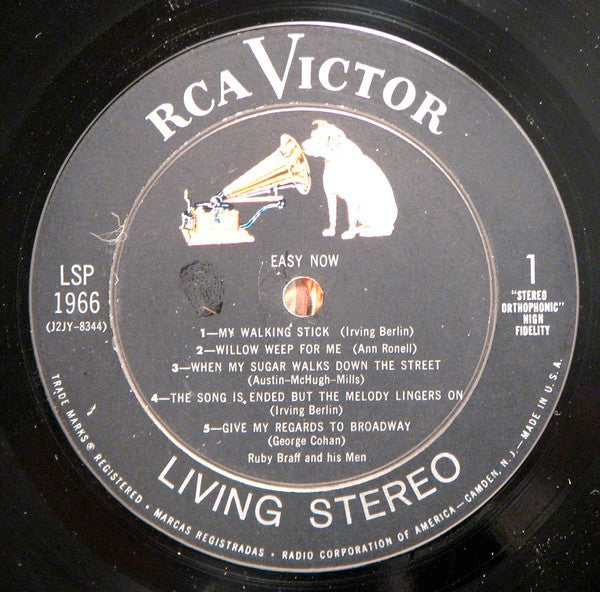 Ruby Braff And His Men : Easy Now (LP)