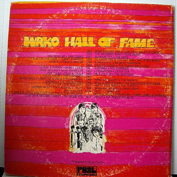 Various : WRKO Hall Of Fame (2xLP, Comp)