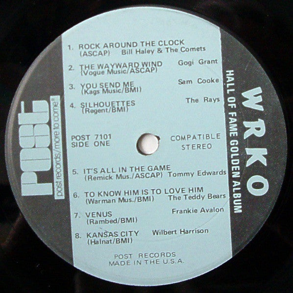 Various : WRKO Hall Of Fame (2xLP, Comp)
