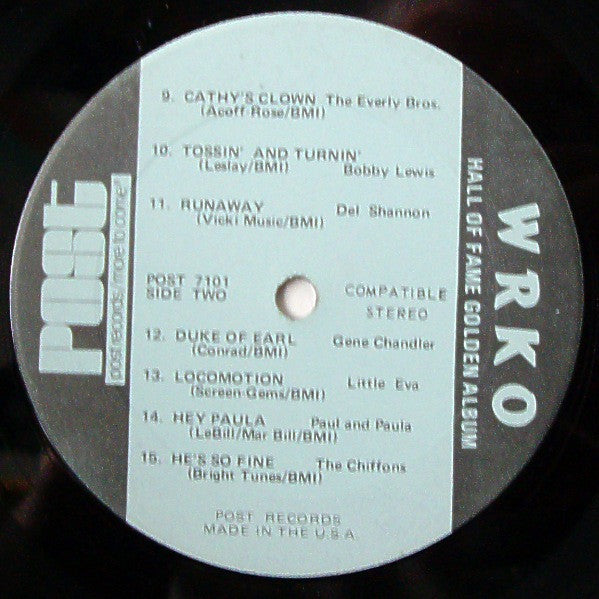 Various : WRKO Hall Of Fame (2xLP, Comp)