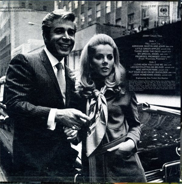 Jerry Vale : Till (LP, Album)