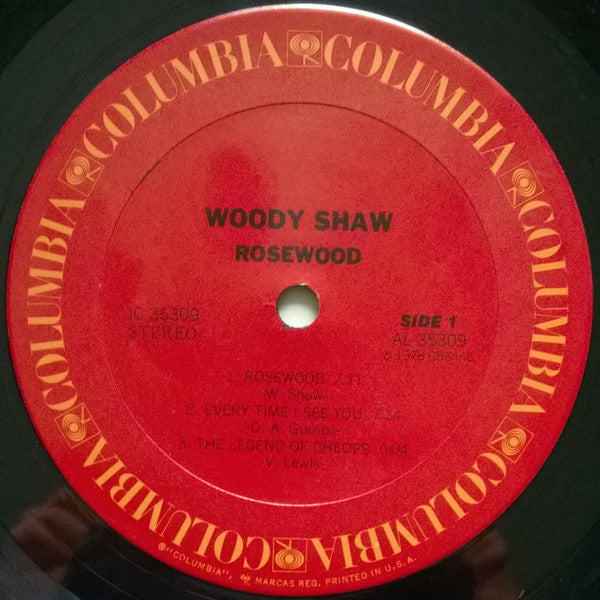 Woody Shaw : Rosewood (LP, Album, Ter)