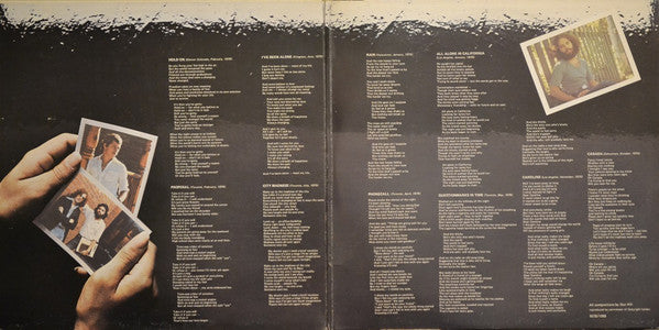 Dan Hill : Hold On (LP, Album)