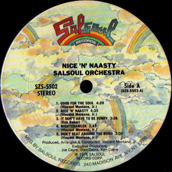 The Salsoul Orchestra : Nice 'N' Naasty (LP, Album)