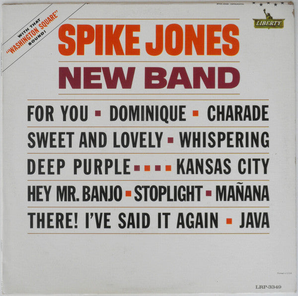 Spike Jones : New Band (LP, Album, Mono)