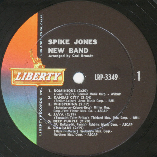 Spike Jones : New Band (LP, Album, Mono)
