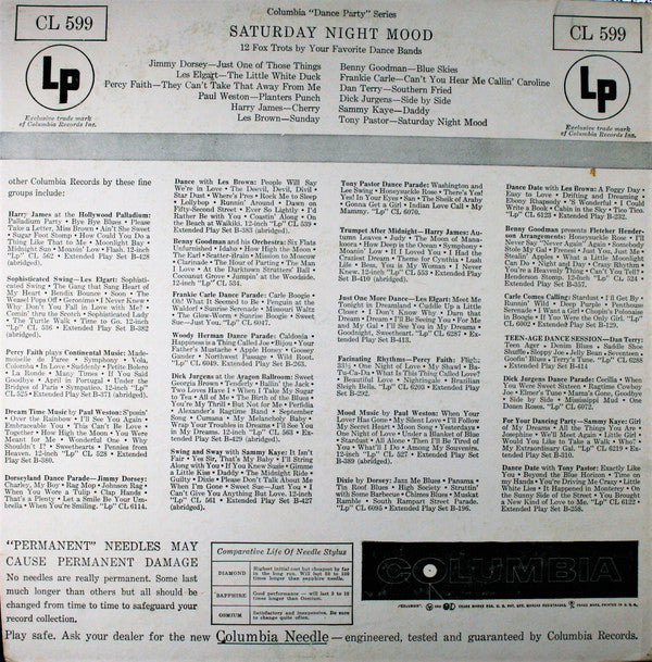 Various : Saturday Night Mood (LP, Comp)