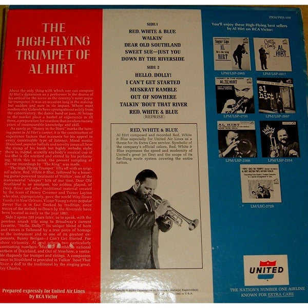Al Hirt : The High-Flying Trumpet Of Al Hirt (LP, Mono)
