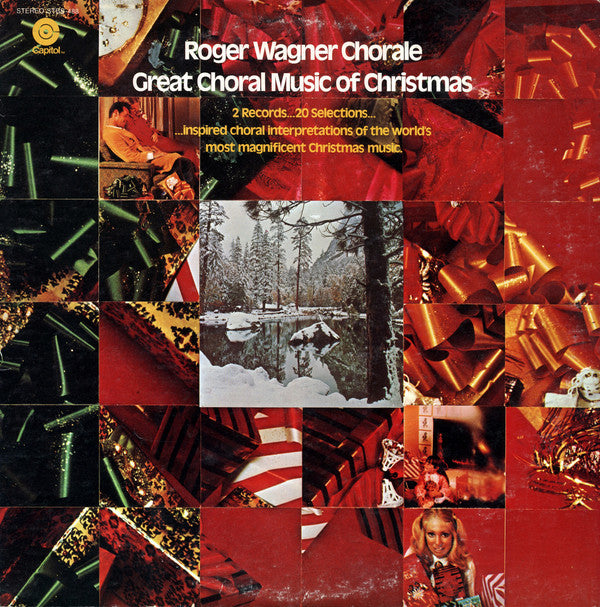 Roger Wagner Chorale* : Great Choral Music Of Christmas (2xLP)