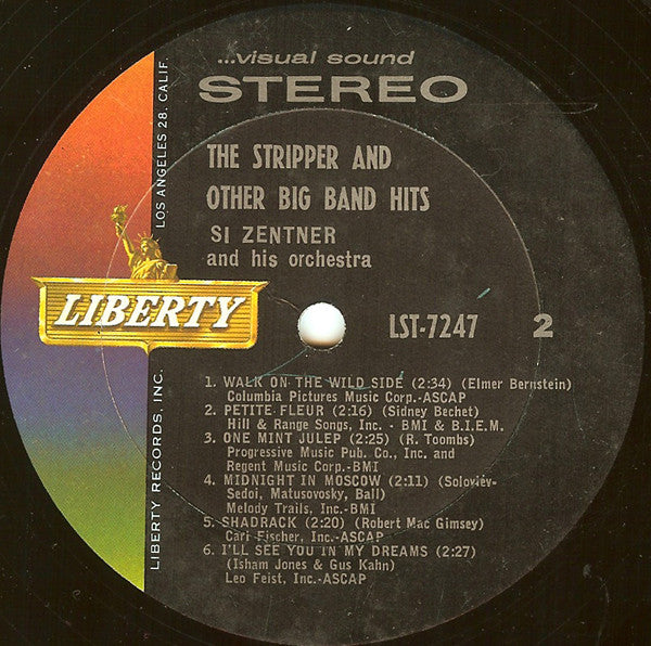 Si Zentner And His Orchestra : The Stripper And Other Big Band Hits (LP, Album)