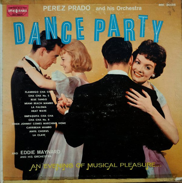 Perez Prado And His Orchestra : Dance Party (LP, Comp, RE)