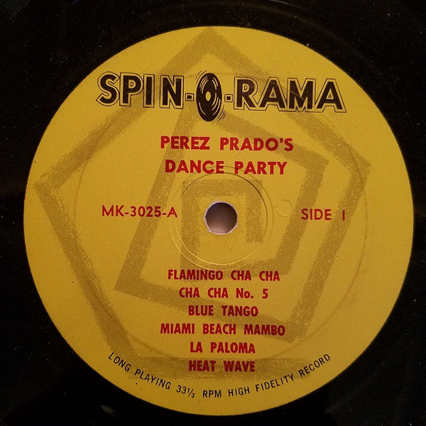 Perez Prado And His Orchestra : Dance Party (LP, Comp, RE)