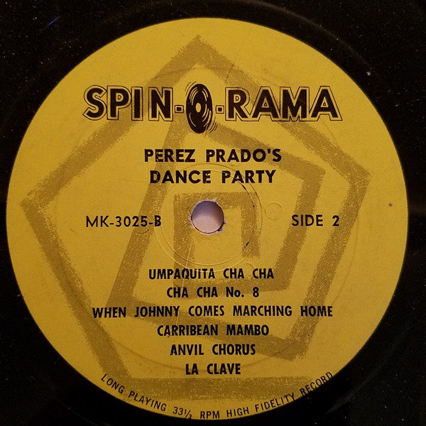 Perez Prado And His Orchestra : Dance Party (LP, Comp, RE)