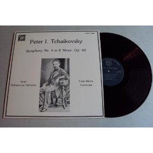 Peter I. Tchaikovsky* : Israel Philharmonic Orchestra, Zubin Mehta : Symphony No. 5 In E Minor, Op. 64 (LP, Album, RE)
