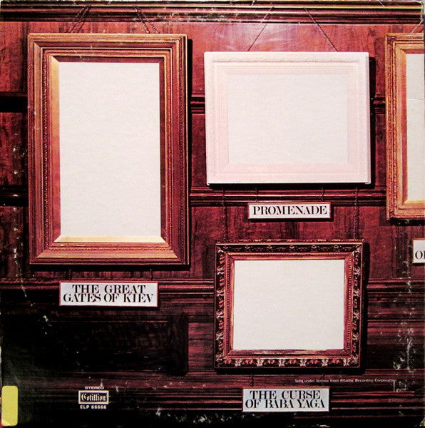 Emerson, Lake & Palmer : Pictures At An Exhibition (LP, Album, Club, Rec)