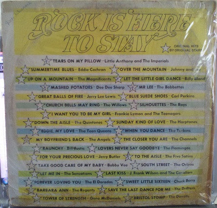 Various : Rock Is Here To Stay (3xLP, Comp)